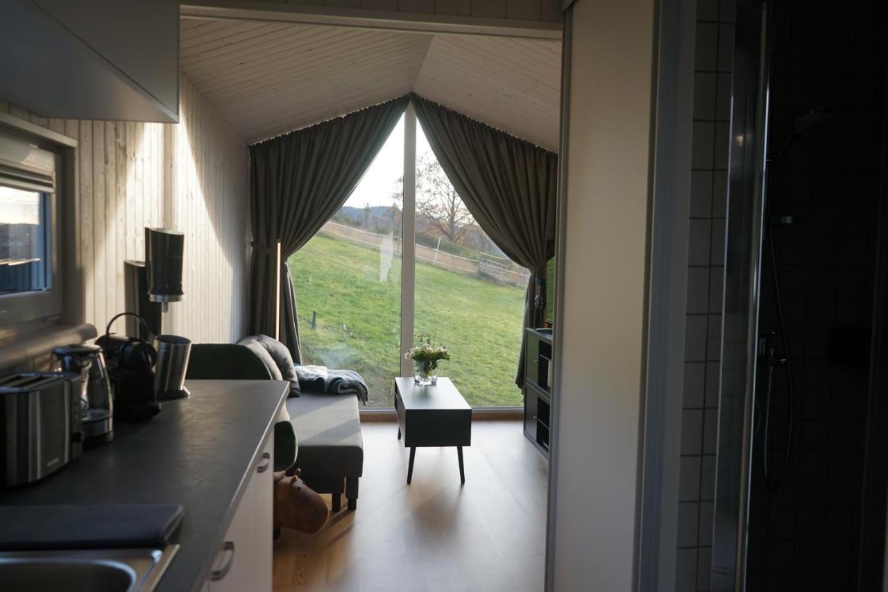 Вилла Tinyhouse Heimatglueck Бад-Берлебург Экстерьер фото